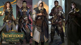 Pathfinder Kingmaker  All companion endings [upl. by Ayisan]