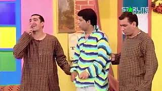 Zafri Khan and Nasir Chinyoti New Pakistani Stage Drama Full Comedy Funny Clip  Pk Mast [upl. by Saire]