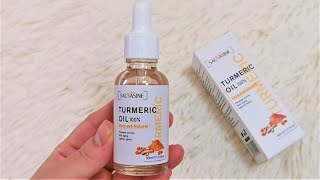 Turmeric Dark Spot Corrector Serum Unboxing amp Review  Does It Really Work [upl. by Analra377]