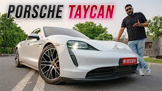 Porsche Taycan 4S This Electric Sports Car is 🔥 [upl. by Lahcim565]