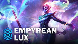 Empyrean Lux Skin Spotlight  League of Legends [upl. by Onibag]