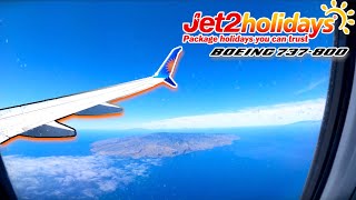 4K 60FPS Jet2Holidays Boeing 737800  Liverpool  Tenerife South April 2024 [upl. by Yerahcaz]