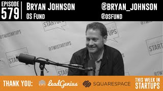 Founder Bryan Johnson sold Braintree to build OS Fund amp help humanity wscience [upl. by Navek]