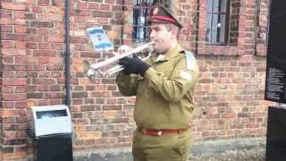 IDF in Auschwitz led by Lt Gen Benny Gantz at March of the Living 2013 [upl. by Anaoy]