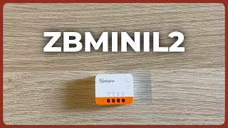 Relais Zigbee sans neutre  Sonoff ZBMINIL2 [upl. by Ajani]