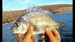 Kayak Fishing on the Murchison River Kalbarri [upl. by Eriuqs]