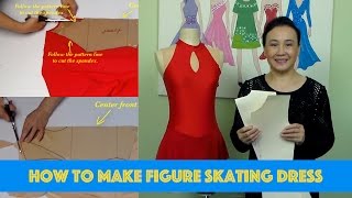 How to make figure skating dress Video 31 [upl. by Ethelbert]