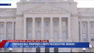 Prefiled bill proposes limits on executive orders [upl. by Ettecul856]