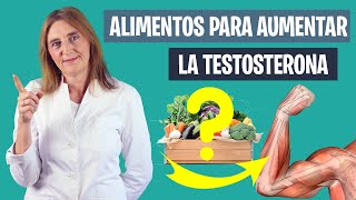 COME ESTO para AUMENTAR la TESTOSTERONA  Cómo mejorar la testosterona  Nutrición deportiva [upl. by Pomeroy]