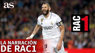 BARCELONA 0 REAL MADRID 4  La narración de RAC1  Diario As [upl. by Frost]