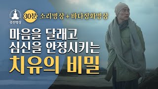 30분🧘🏻‍♂️소리명상  바다정화명상 마음을 달래고 심신을 안정시키는 치유의 비밀 오늘부터 21일동안 반복 수행정진해 봅니다 [upl. by Karlotte234]