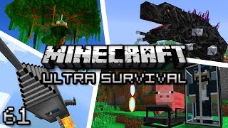 Minecraft Ultra Modded Survival Ep 61  MOBZILLA [upl. by Htyderem]