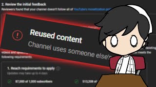 YouTube Demonetized My Entire Channel Over 7 Seconds [upl. by Dorkas]