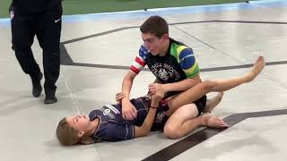 Girl wrestles boy in mixed wrestling match [upl. by Aseuqram]