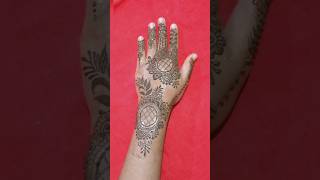 Easy backhand mehendi designmehndiSharmaMehndiDesigner186Rajmehandidesigner [upl. by Anail969]