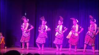 sambalpuri dance maela jada song bhanja kala mandapENC [upl. by Awuhsoj]