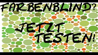 TOP 7  SEHTEST  Bist du farbenblind  TOP 7 TIME  HD [upl. by Cleland]