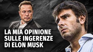 Le ingerenze di Elon Musk e l’indignazione a giorni alterni [upl. by Ahsekyw]