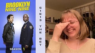 Jake is growing on me quotThe Betquot Brooklyn NineNine S1E13 Reaction [upl. by Durrell]