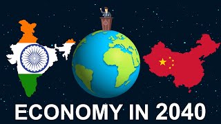 Top 10 Countries in 2040 Nominal GDP [upl. by Naugan]