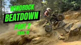 Fourwheeler beatdowns at Windrock part 2 [upl. by Solim]