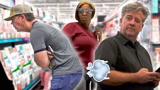 THE POOTER  quotWhat the f is wrong with yallquot  Fart Pranks at Walmart  Jack Vale [upl. by Jarin]