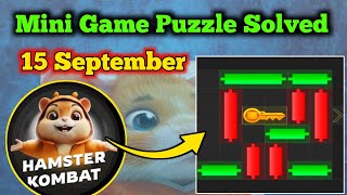 Key 59 15 September Mini Game Puzzle Solved  Hamster Kombat Mini Game  15 September Key [upl. by Kendal]