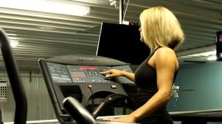 How To Use the Life Fitness 9500 Treadmill [upl. by Attenaj879]