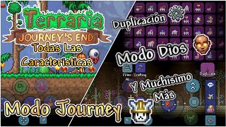 Terraria Android 14  Modo Journey Al Completo Todas las Caracteristicas Y Funciones Exclusivas [upl. by Laoj]