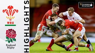 Wales v England  HIGHLIGHTS  60 Points Scored In Crucial Tie  2021 Guinness Six Nations [upl. by Anyrtak682]