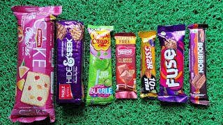 Britannia cake vs Hide and seek vs Nestle Classic vs 5star vs Fuse vs KitKat vs Bourbon vs Oreo [upl. by Aissat]