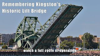 Causeway Memories  Remembering Kingstons Lost Lift Bridge 4K [upl. by Nasya]