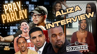 ALIZA INTERVIEW Kanye Drake PushaT DevinBooker PHXSUN  PrayParlay [upl. by Nero]