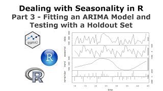 Dealing with Seasonality in R Part 3  Fitting an ARIMA Model and Testing with a Holdout Set [upl. by Meekyh]