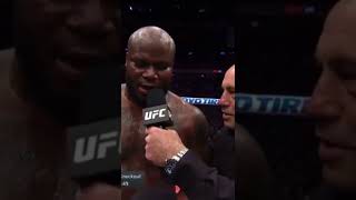 Derrick Lewis My balls was hot shorts ufc sports [upl. by Halivah]