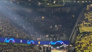 Ambiance Parcage Ultras Parisiens  Dortmund PSG [upl. by Desi]