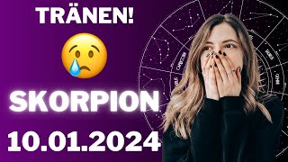 SKORPION ♏️😢DU WIRST WEINEN 😭 Horoskop  10Januar 2024 skorpion tarot [upl. by Imogene]