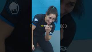 UFC Veronica Hardy tries to teach Nina Drama jiujitsu LOL ufc shorts mma [upl. by Isma]