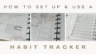 How To Use A Habit Tracker See Mine amp Complete One With Me [upl. by O'Rourke]