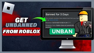 How To Get Unbanned From Roblox 2024 [upl. by Hsac]