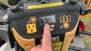 Everstart Battery Jumper Air Compressor AC Power USB Work light From Walmart All in one Portable [upl. by Midian]