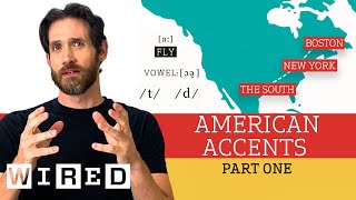 Accent Expert Gives a Tour of US Accents  Part One  WIRED [upl. by Mandle]