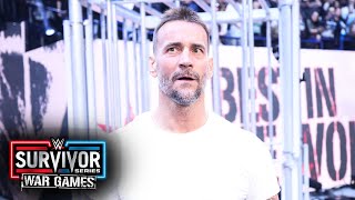 CM Punk IS BACK See the epic Survivor Series return Survivor Series WarGames 2023 highlights [upl. by Jacquie]