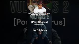 North West raps in Japanese on quotBOMBquot from Kanye’s VULTURES 2 🇯🇵🔥 [upl. by Idihsar]