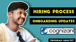 💡Cognizant Onboarding  Program Analyst cognizant onboarding [upl. by Ymar]