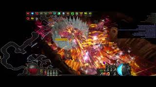 325 Path of Exile  Fire Mjölner x Coc Ice Spear Saboteur  T17 Fortress [upl. by Anas]