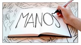 10 TRUCOS PARA DIBUJAR MANOS  Kaos [upl. by Neiluj835]