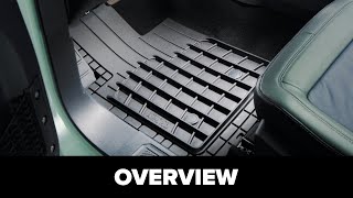 WeatherTech Trim to Fit HD Mats One Minute Overview [upl. by Kayle]