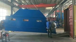 fluidized bedsand coolerWatercooled boiling cooling bedFoundry MachineryDry sand cooling [upl. by Nosilla935]