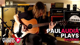 Gaudenzi OM22  Prova no talking by Paul Audia for PlanetGuitarit [upl. by Akenom52]